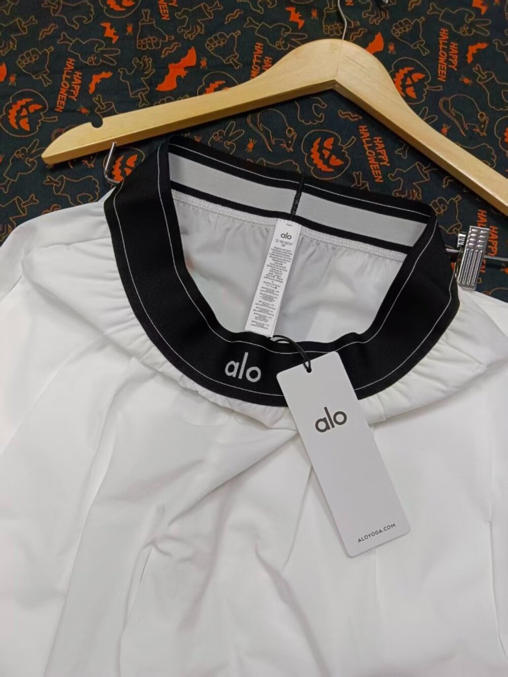 ALO Yoga Suit Up Trouser Regular💕White Straight Leg Comfortable🏐Small (S) - Picture 4 of 9